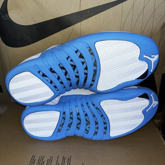 NEW Nike Air Jordan 12 Retro Melo UNC Blue White CT8013-112 Men Size 7 main image 6
